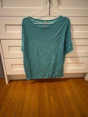 Elan Everyday Teal Short-Sleeve Relaxed Tee